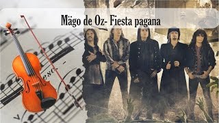 Partitura Mägo de Oz- Fiesta pagana Violín