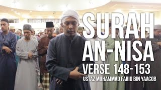 Download lagu Surah An-Nisa 148-153 - Ustaz Muhammad Farid Bin Yaacob ᴴᴰ mp3 Download lagu Surah An-Nisa 148-153 - Ustaz Muhammad Farid Bin Yaacob ᴴᴰ mp3