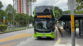 Tower Transit SG Alexander Dennis Enviro500 3D2S (3-door) SG6382X on Service 963 at Bus Stop 43189