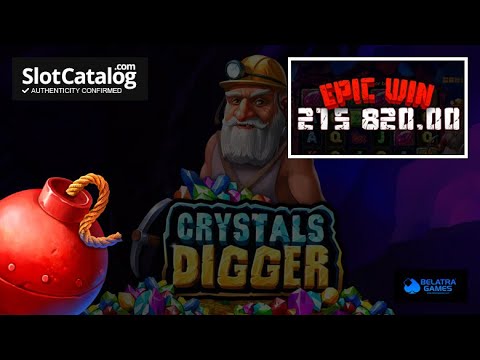 crystals digger слот играть бесплатно