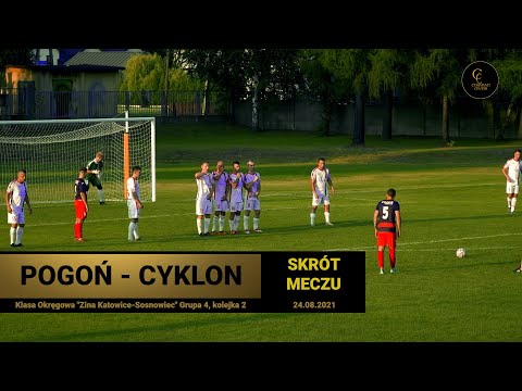 Pogoń Imielin - Cyklon Rogoźnik 0:3 skrót meczu (21.08.2021)