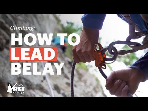Rock Climbing: Lead Belay