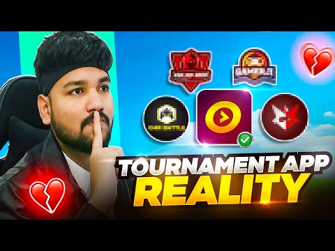 Tournament Apps Reality EXPOSED !! 🚫🤡BEST TOURNAMENT APP FOR FREE FIRE😍 100% TRUSTED💯✔️