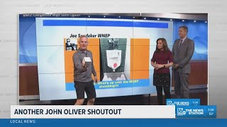John Oliver picked up some of WNEP's morning show fun