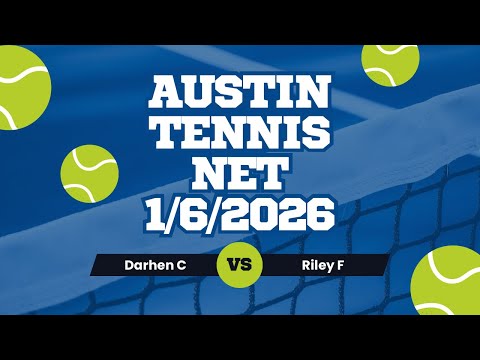 Singles Match | Austin Tennis Net 1/6/2026
