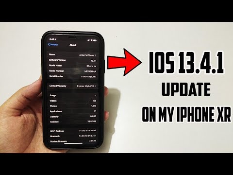 ios 13.4 .1 update on My iphone XR !