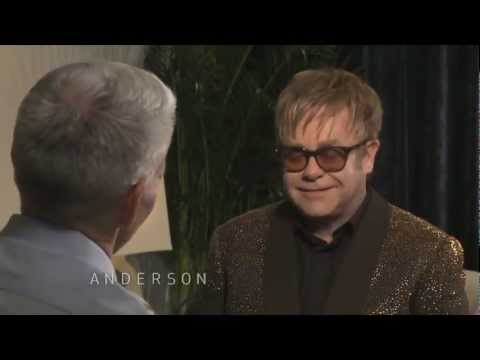 Elton John Says Lady Gaga Is 'Brilliant' Godmother to Son