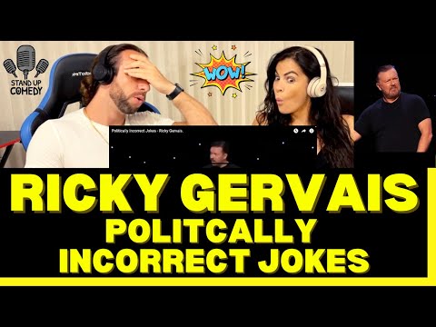 Ricky Gervais Politically Incorrect Jokes Reaction Video - RICKY TOOK ONE JOKE TOO FAR IN THIS ONE!