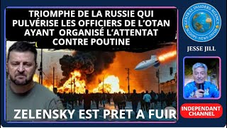TRIOMPHE RUSSE PULVERISANT LES OFFICIERS DE L'OTAN AYANT ORGANISÉ L'ATTENTAT CONTRE POUTINE