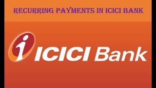 How to set Recurring payments in ICICI Bank in Tamil | Make Automatic payment in banks