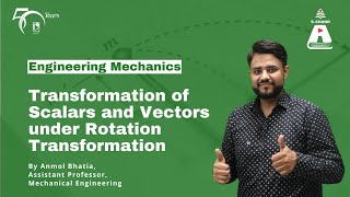 Transformation of Scalars and Vectors under Rotation Transformation | S Chand Academy