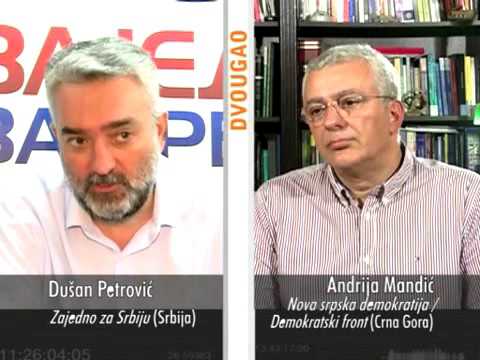 DVOUGAO 345  Dušan Petrović -  Andrija Mandić (sep.2015)
