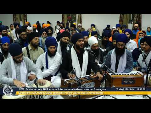 026 Brisbane July 2019 Friday Evening - Bhai Bikramjeet Singh Jee Garhi