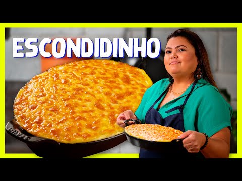 ESCONDIDINHO DE CARNE SECA COM MACAXEIRA | Receitas da Kelly
