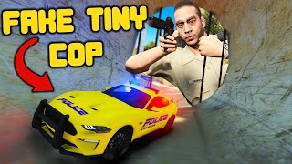 Fake Cop Steals Cars Using Shapeshifting Car - GTA 5 RP