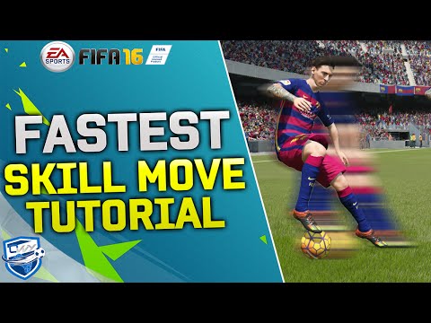 FIFA 16 SKILL TUTORIAL - FASTEST / QUICKEST & MOST EFFECTIVE SKILL MOVE IN FIFA 16