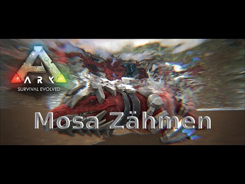 ARK How to tame Mosasaurus Solo  #Ragnarok / German Tutorial