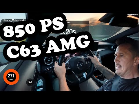 Der geht wie die Hölle! AMG SMN850 reißt den Asphalt auf!!