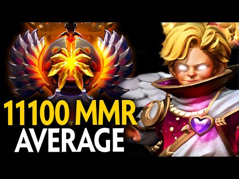 11100 MMR AVERAGE GAME!! EPIC MIKEY INVOKER vs PANGOLIER MID