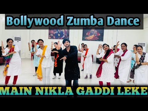Main Nikla Gaddi Leke | Gadar 2 | Bollywood Dance Workout Choreography | Zumba Dance | With Vivek