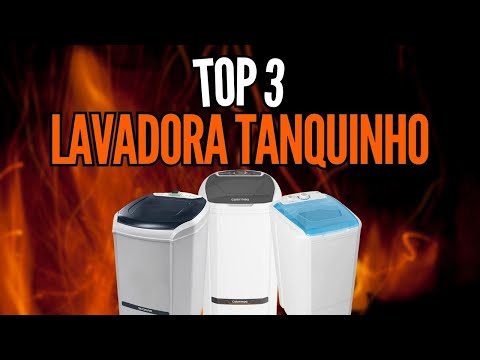 TOP 3 MELHORES LAVADORAS TANQUINHO DE 10KG