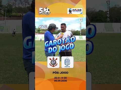Cícero Catarina foi eleito O Garotão do Jogo Corinthians do Iguatu-CE 0 x 0 Veteranos do Barro-CE