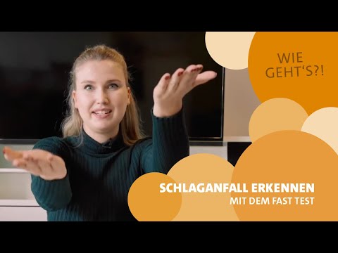 Schlaganfall erkennen- So erkennst du Symptome frühzeitig mit dem FAST Test
