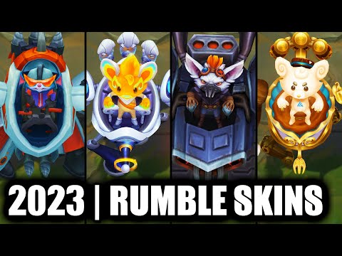 ALL RUMBLE SKINS SPOTLIGHT 2023 | League of Legends