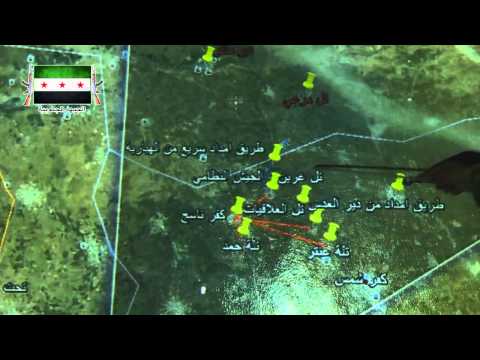 تقرير مصور يشرح آخر التطورات في مثلث الموت في ريف درعا