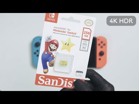 SanDisk Extreme PLUS 256 GB SDXC atminties kortelė + 2 metai RescuePRO Deluxe iki 190 MB/s ir 130 MB/s skaitymo / rašymo greitis, UHS-I, 10 klasė, U3, V30; EAN:619659189457 video