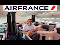 ALL ALONE IN BUSINESS CLASS | Air France A350-900 Paris to Houston Business Suite Review