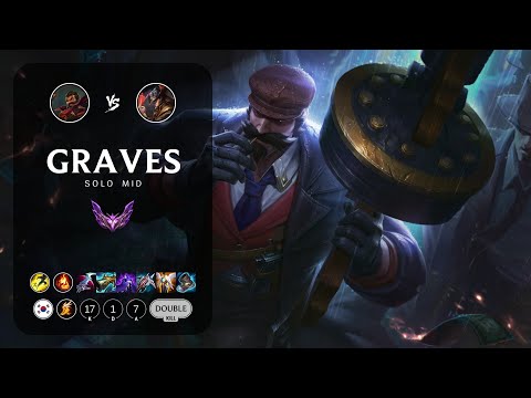 Graves Mid vs Twisted Fate - KR Master Patch 13.9
