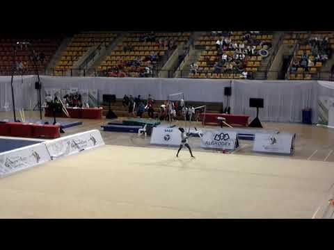 GINÁSTICA  ANGOLA Alice Tomás  Arco