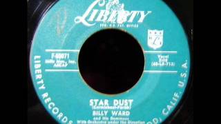 Stardust  - Billy Ward & The Dominoes 1957 45 LIBERTY 55071