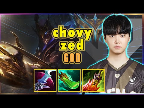 Chovy Zed God in soloQ || Challenger Korea || full match chovy zed mid