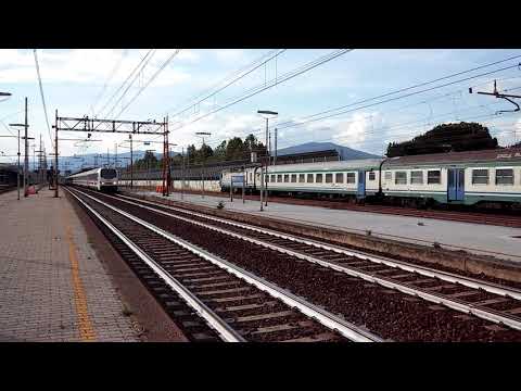 Intercity 1577 Milano-Napoli in partenza da Prato Centrale