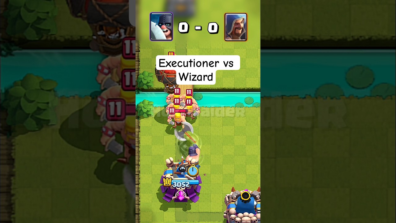 Executioner vs Wizard