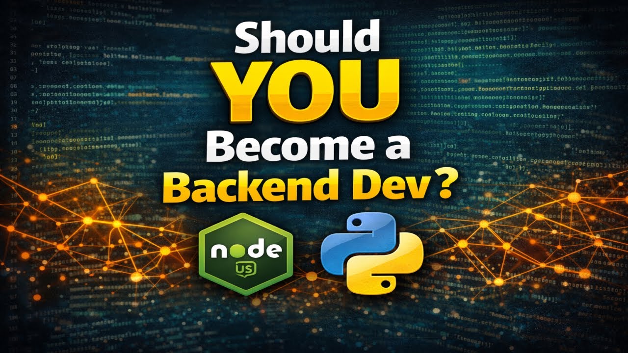 Is Backend Dev for YOU? The TRUTH