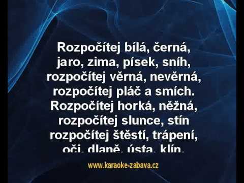 Počitadlo lásky - Hana Zagorová Karaoke tip