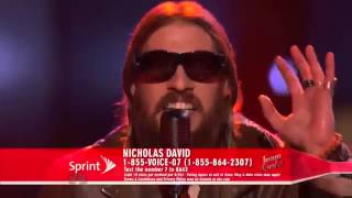 Nicholas David: "What's Going On" - The Voice USA Season 3 26-11-2012 Top 8