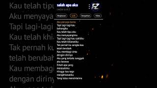 Download lagu Lirik 7 - salah apa aku mp3