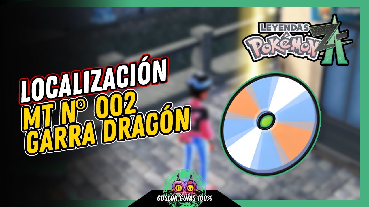 UBICACIÓN de la MT N.º 002: GARRA DRAGÓN | GUÍA 100% | 💯Leyendas Pokemon: Z-A🏆 UBICACIÓN de la MT N.º 002: GARRA DRAGÓN | GUÍA 100% | 💯Leyendas Pokemon: Z-A🏆