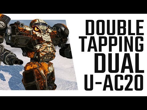 Double Tapping Dual U-AC20 with the Nova Cat - Mechwarrior Online The Daily Dose #487