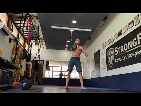 Deep six kettlebell complex with 24kg