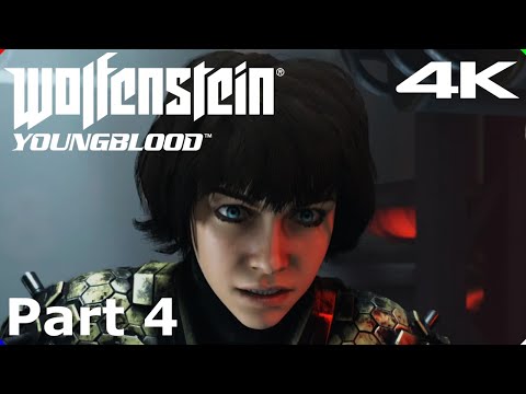WOLFENSTEIN - YOUNG BLOOD - Part 4 - on PS5 Gameplay Walkthrough - 4K - No Commentary