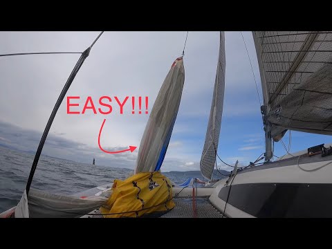 Launching an Asymmetric Spinnaker - It's Easy!!!