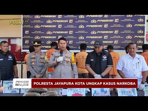PRESISI UPDATE:  POLRESTA JAYAPURA KOTA UNGKAP KASUS NARKOBA 14/03/2025 (20.00)