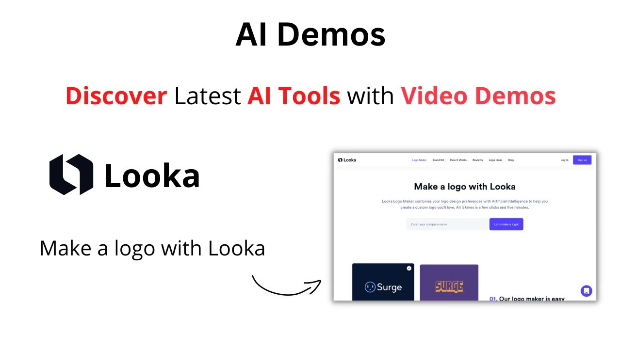 Create a Professional Logo in 5 Minutes with Looka Logo Maker | Looka Demo