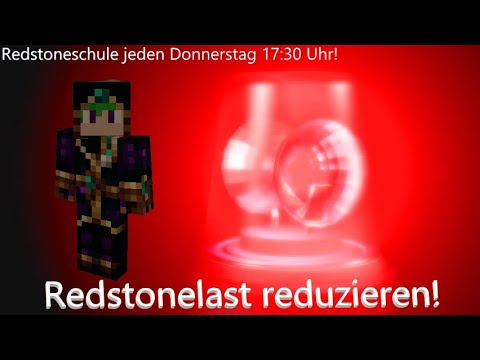 Die Redstone Schule rettet Griefergames! ;) Lag vermeiden und zur Serverstabilität beitragen!
