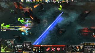 Na`Vi.DotA teamfight vs mousesports @ StarSeries Final